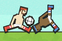 A screenshot of Soccer Physics