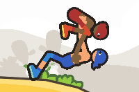 A screenshot of Wrestle Jump 2
